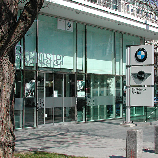BMW Ausstellungspavillon Lenbachplatz München